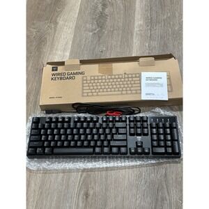 PICTEK PC326A - Full Size RGB Light up Wired Gaming Keyboard NEW